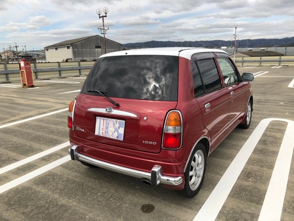 ダイハツ ミラジーノ10001.0 X レザーシート キーレス（ワインレッド