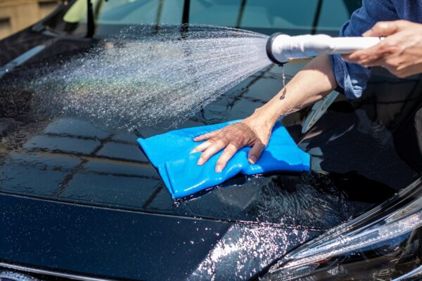 ミラジーノ　春の洗車